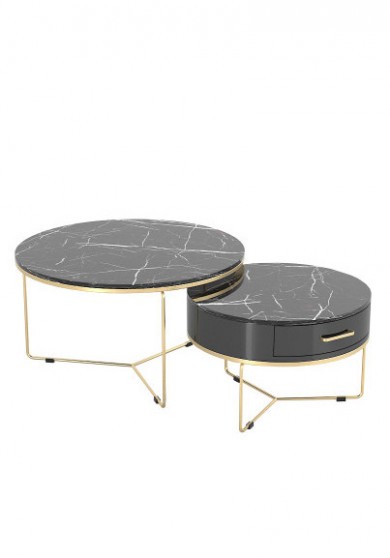 Amber Coffee Table Set of Two 